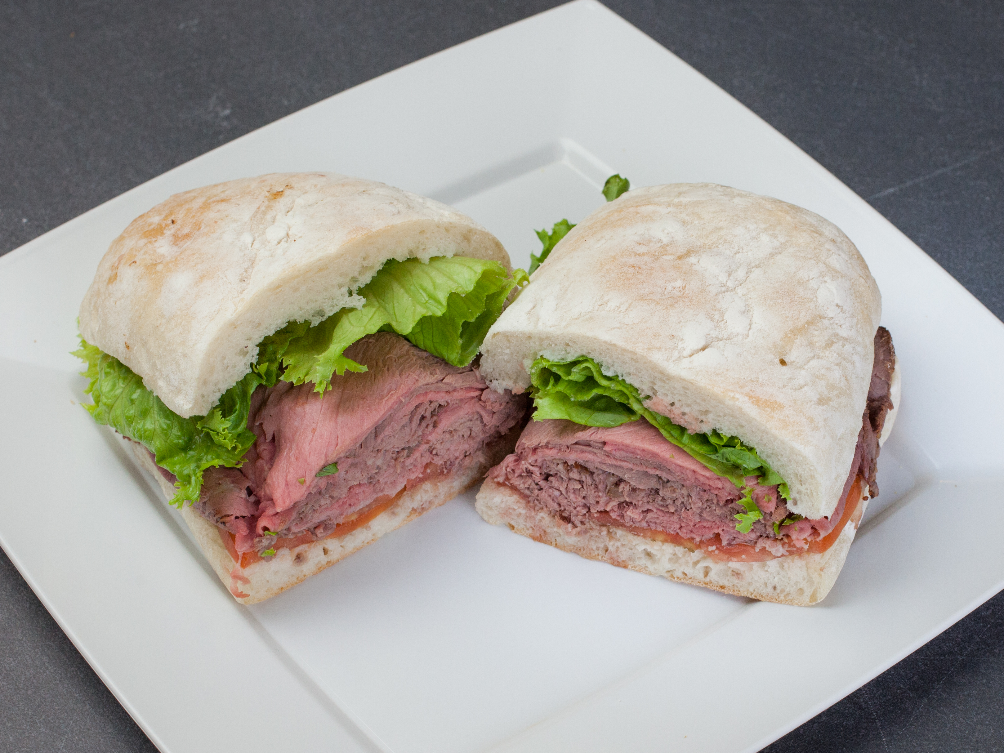 Order 3. Roast Beef Sandwich food online from Benvenuti store, New York on bringmethat.com
