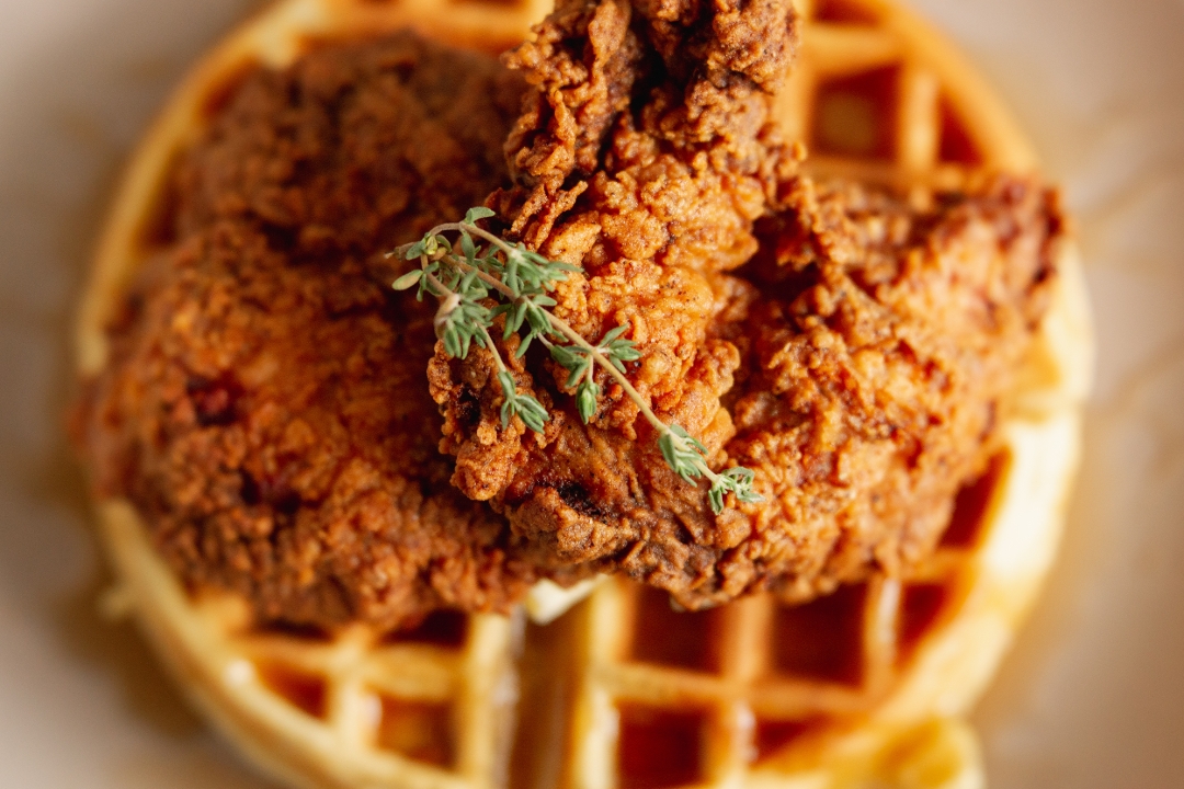 Order Chicken and Waffles food online from Batter Up Waffles store, Beaverton on bringmethat.com