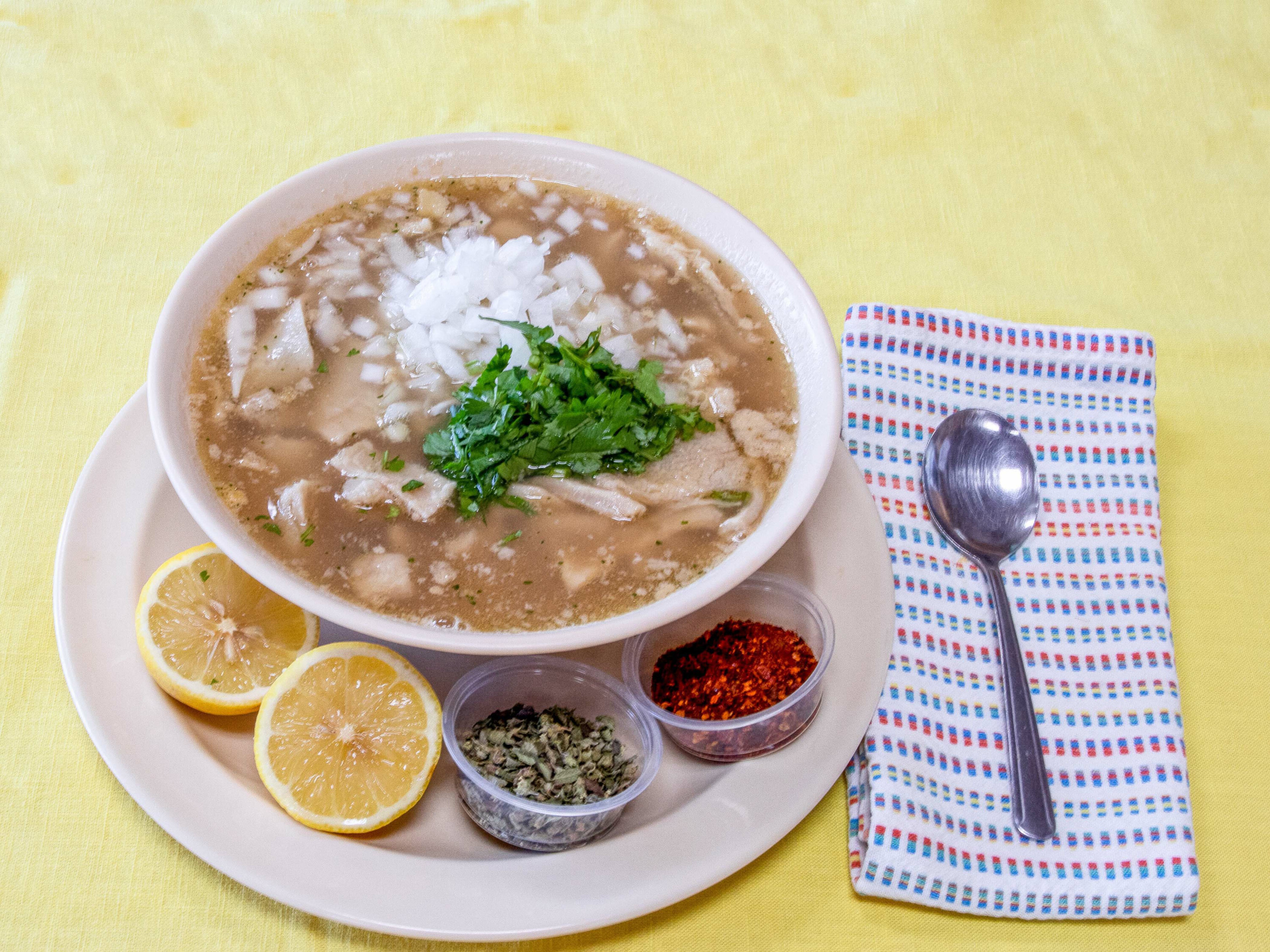 Order Menudo food online from Don Lencho's Authentic Mexican Food store, West Covina on bringmethat.com