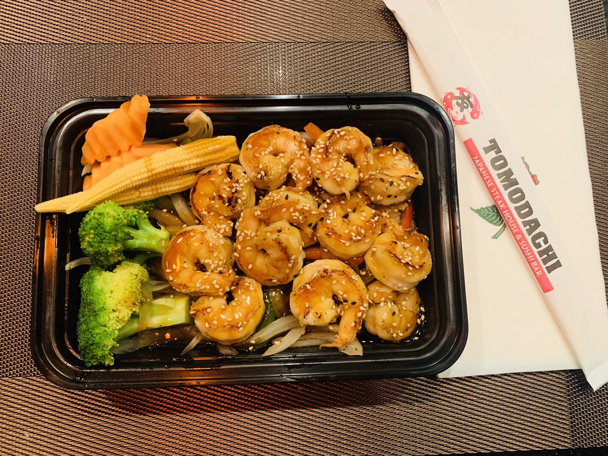 Order 3. Shrimp Teriyaki food online from Tomodachi Japanese Steakhouse & Sushi Bar store, Royersford on bringmethat.com