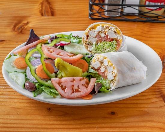 Order Classic Chicken Wrap food online from Court Deli store, New York on bringmethat.com
