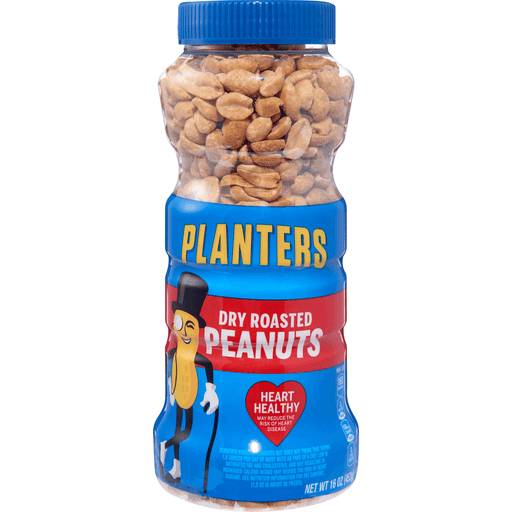 Order Planters Dry Roasted Peanuts (16 OZ) 82572 food online from Bevmo! store, Chico on bringmethat.com