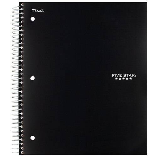Order Five Star Wirebound Notebook 11" x 8 1/2" - 1.0 EA food online from Walgreens store, Frankfort on bringmethat.com