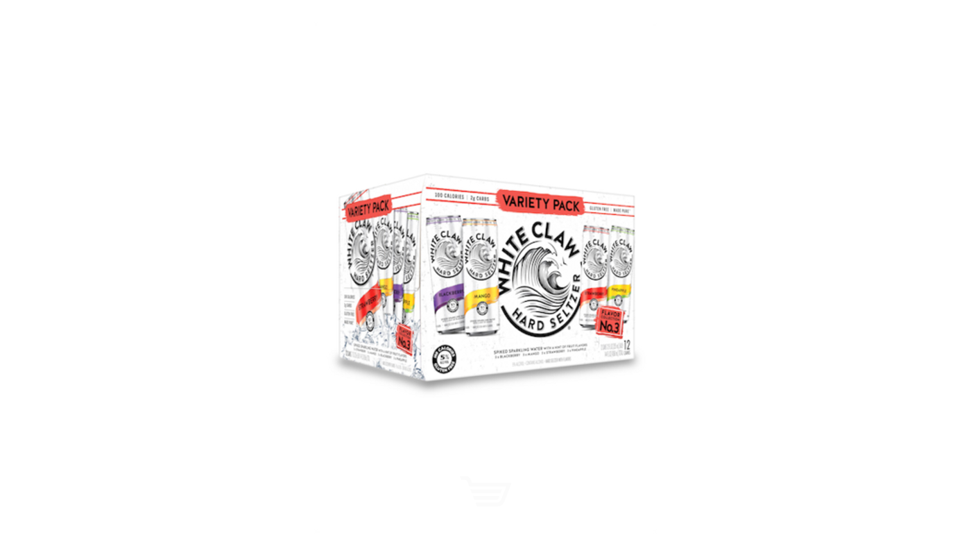 Order  White Claw Hard Seltzer Variety Pack No. 3 | 12 x 12oz Cans food online from Circus Liquor store, Santa Clarita on bringmethat.com