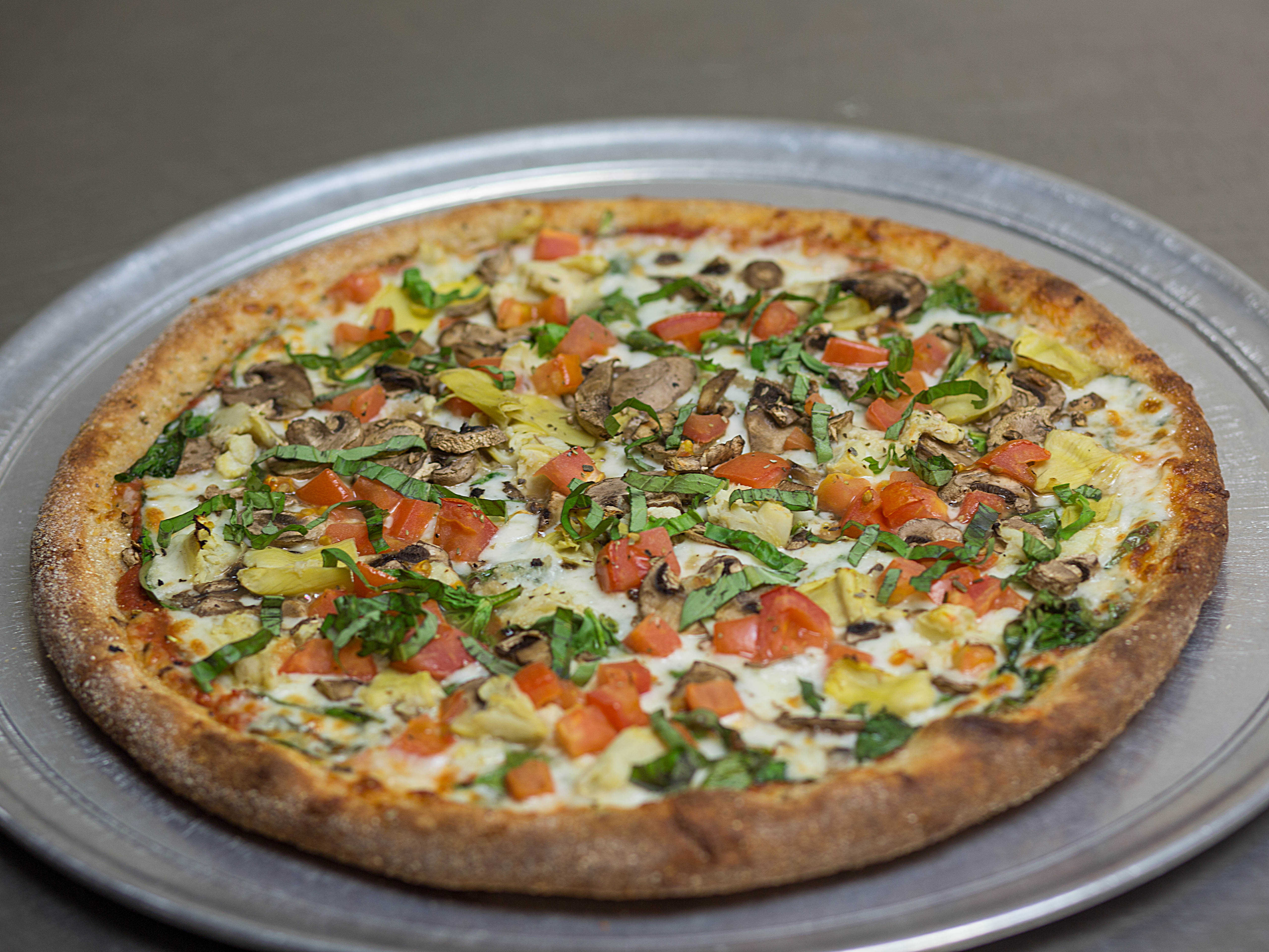 Order Vegetarian Specialty Pie food online from Doughboys Pizzeria & Italian Restaurant store, Fort Lauderdale on bringmethat.com