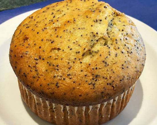 Order Poppy Seed Muffin food online from Vivian Millennium Cafe store, Studio City on bringmethat.com