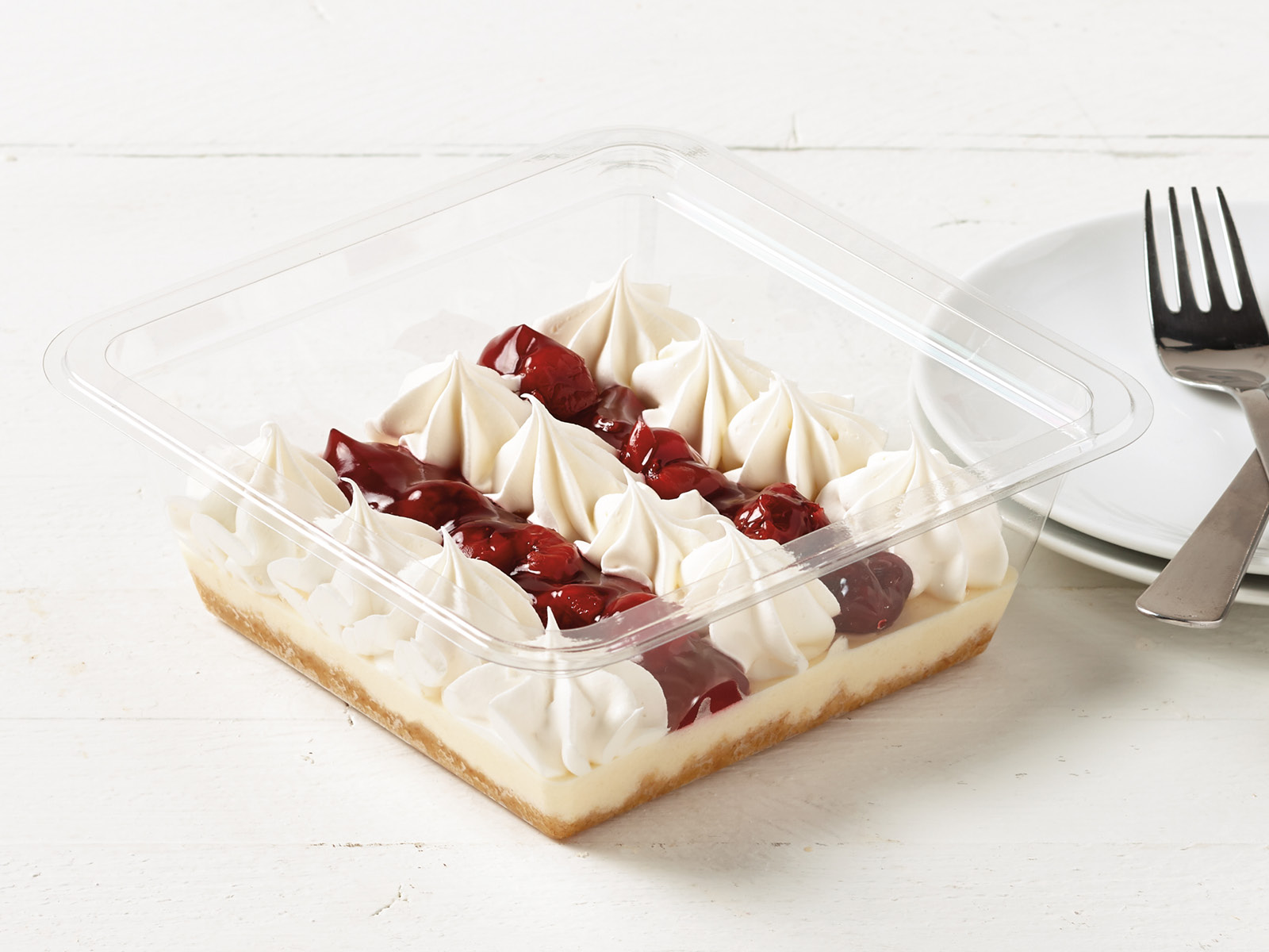 Order Cherry Cheesecake food online from Hy-Vee Mealtime store, Council Bluffs on bringmethat.com