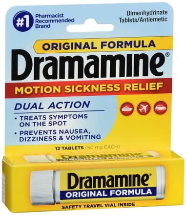 Order Dramamine Motion Sickness Relief Tablets Original Formula food online from Scripx Pharmacy store, Plano on bringmethat.com
