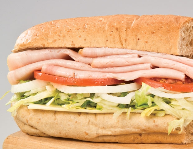 Order 8" Smoked Turkey Sub food online from Murphy's Deli Tanglewood store, Houston on bringmethat.com