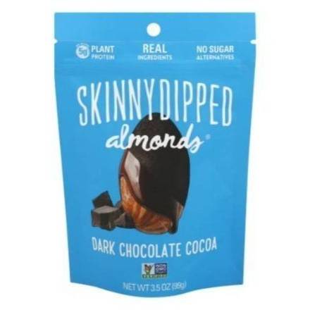 Order Skinny Dipped Dark Chocolate Cocoa Almonds (3.5 oz) food online from Dolcezza Gelato store, Arlington on bringmethat.com