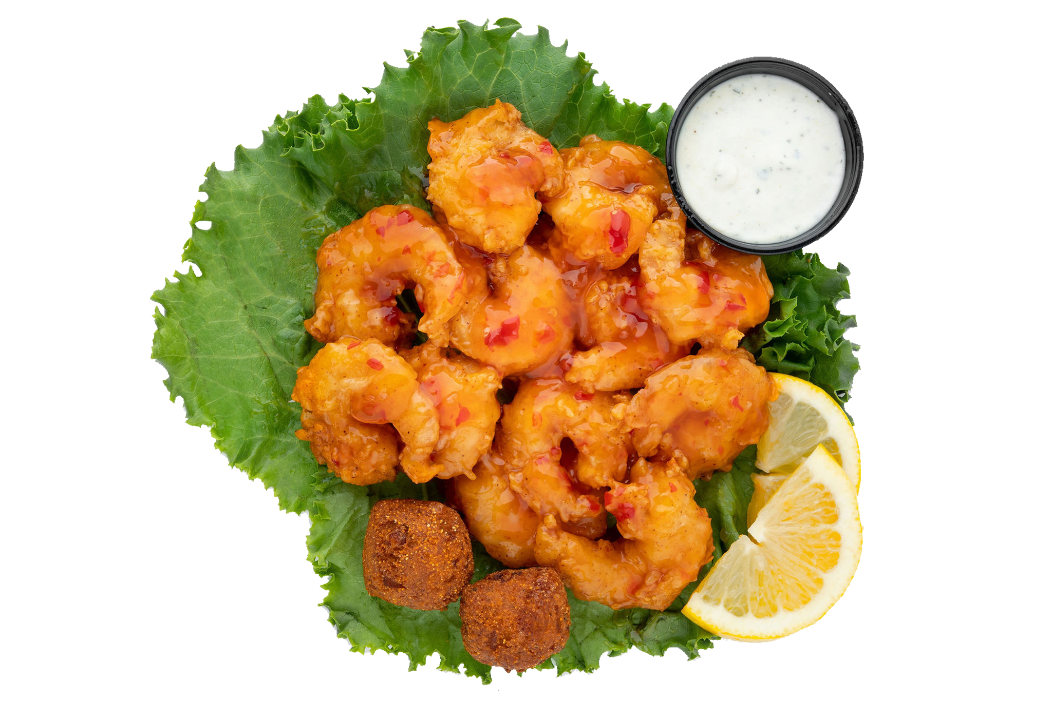Order Buffalo Shrimp Basket food online from Jefferson store, Hiram on bringmethat.com