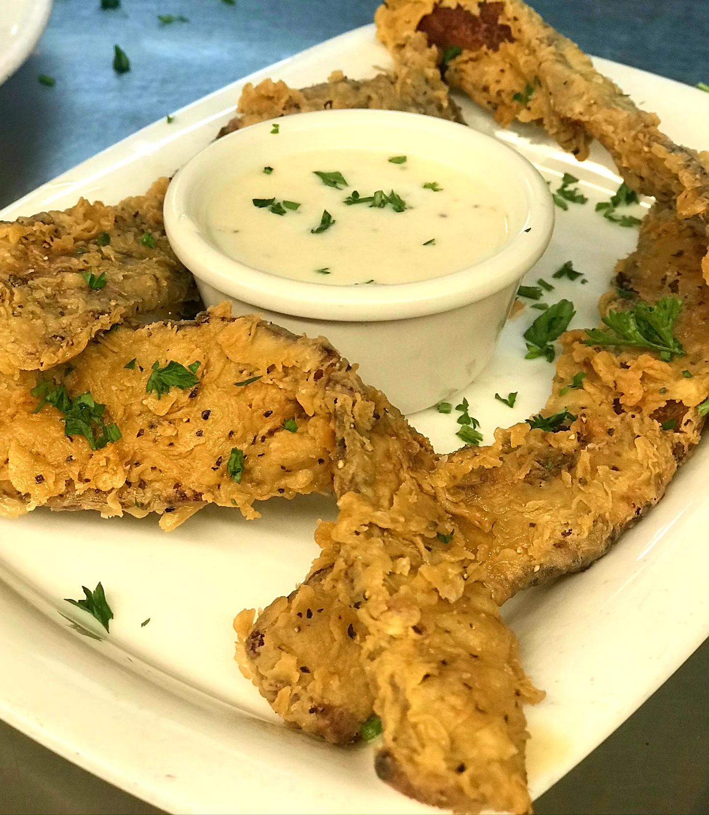 Order Chicken Fried Bacon food online from Highlander Public House store, Wichita Falls on bringmethat.com