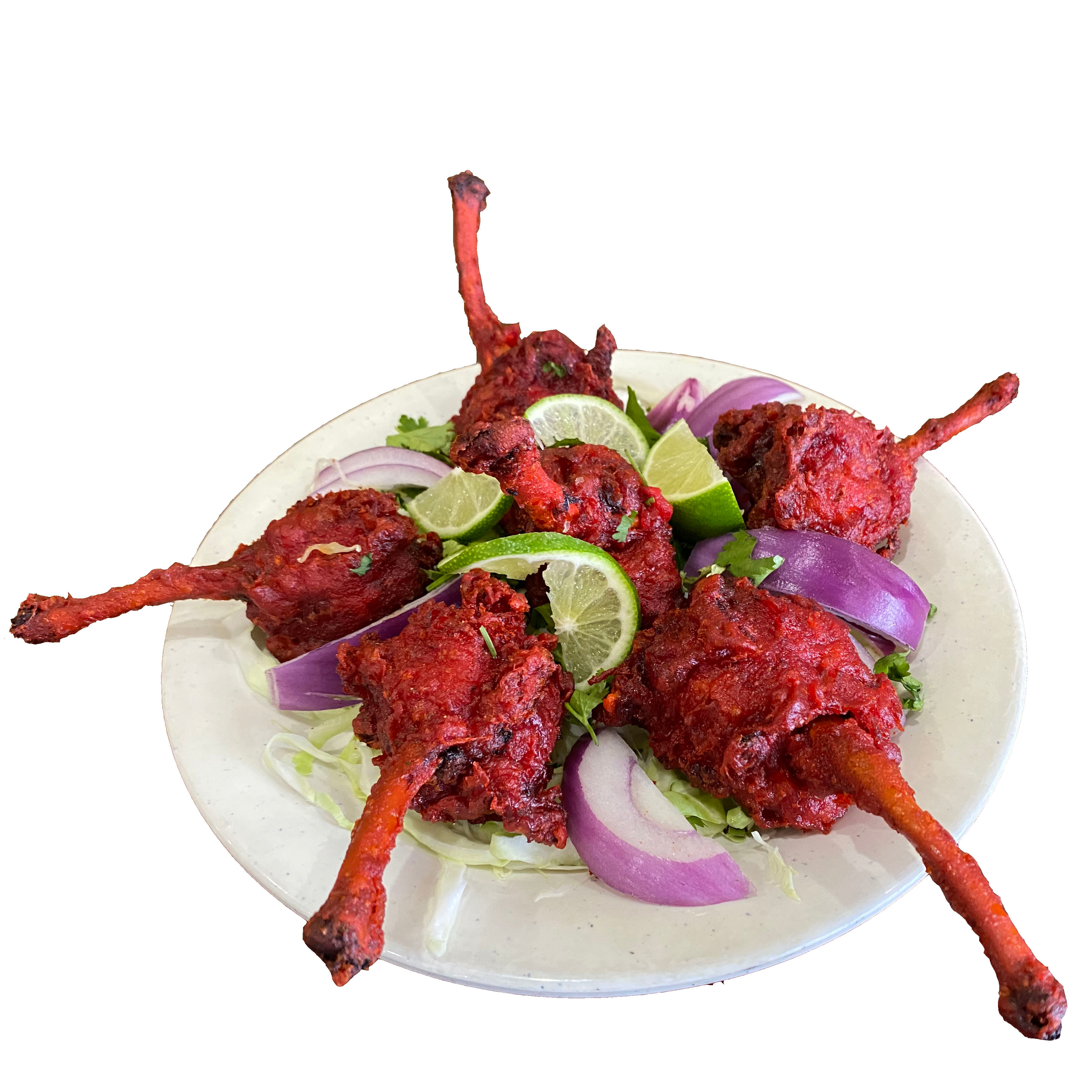 Order CL Chicken Lollipop food online from Indian Hut Lawrenceville store, Lawrence Township on bringmethat.com