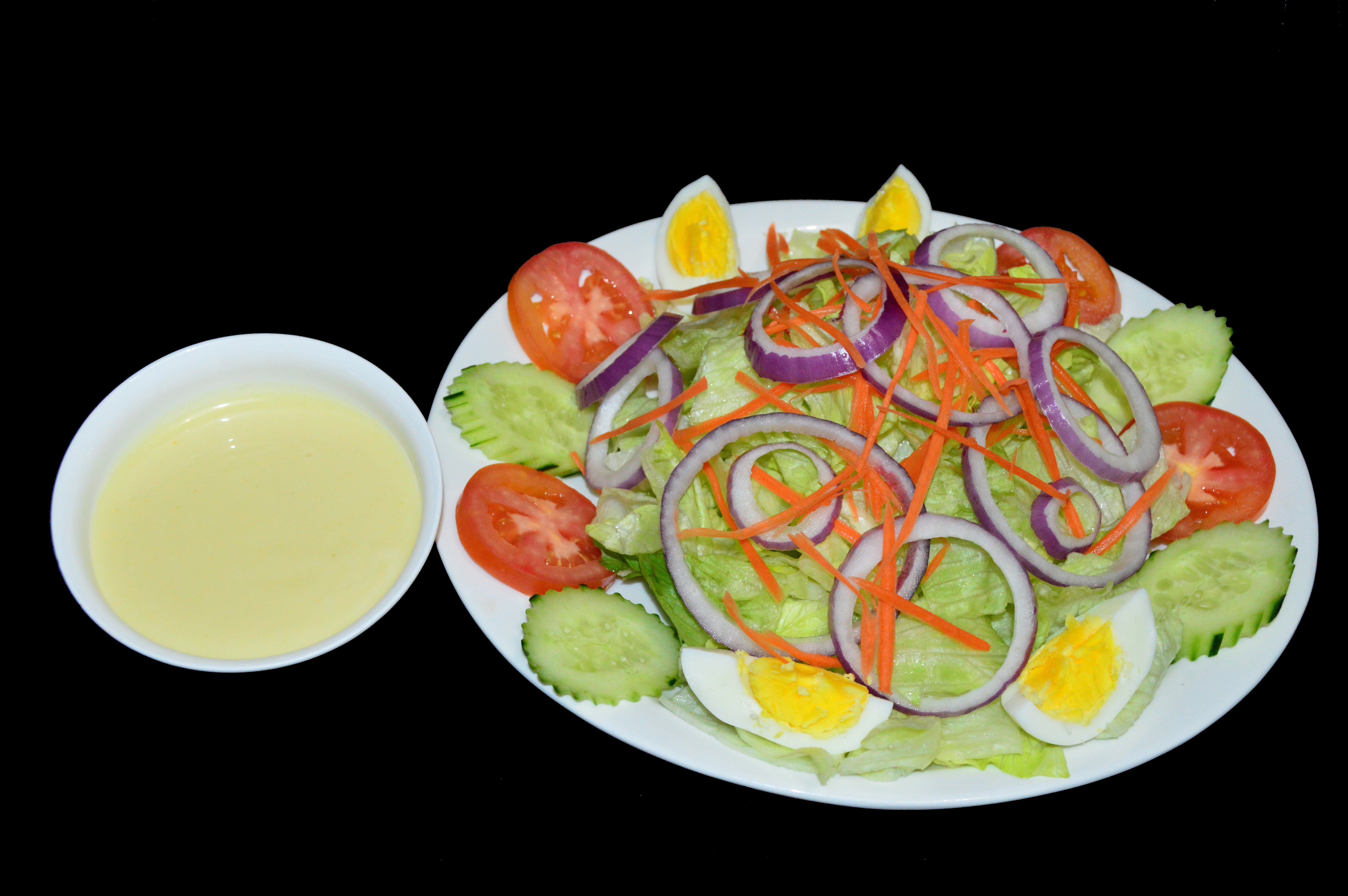 Order House Salad food online from Thai Thai Cuisine store, Corona on bringmethat.com