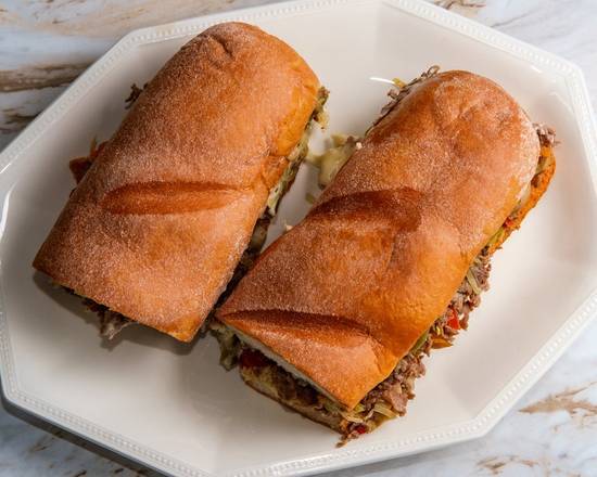 Order Philly Steak Sub food online from Arifs Mediterranean Grill store, Dearborn Heights on bringmethat.com