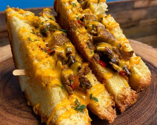 Order Cheese Steak Grilled Cheese food online from Shore Good Eats N Treats store, Neptune City on bringmethat.com