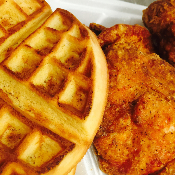 Order 7. Chicken and Waffle Meal food online from Pigs On A Wing store, Lindenhurst on bringmethat.com