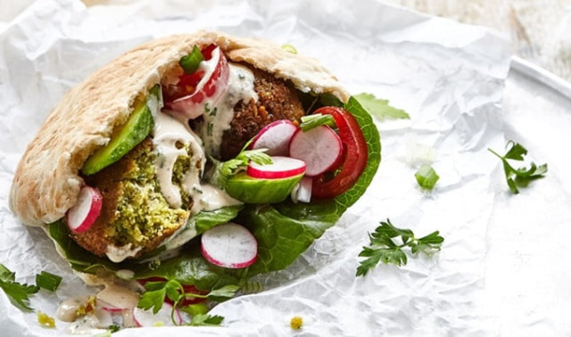 Order Falafel on Pita food online from Greenology store, New Canaan on bringmethat.com