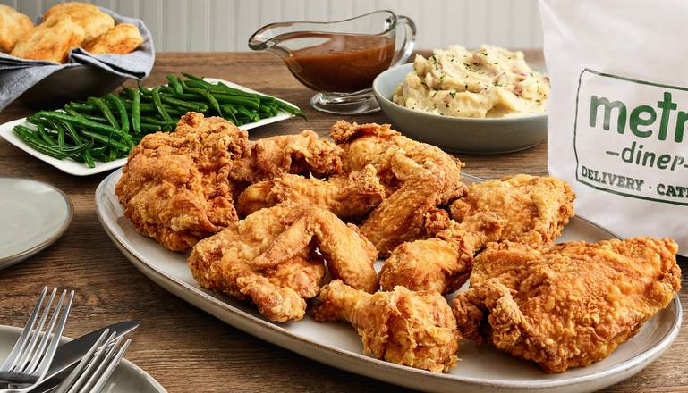 Order Fried Chicken for 4 food online from Metro Diner store, Raleigh on bringmethat.com