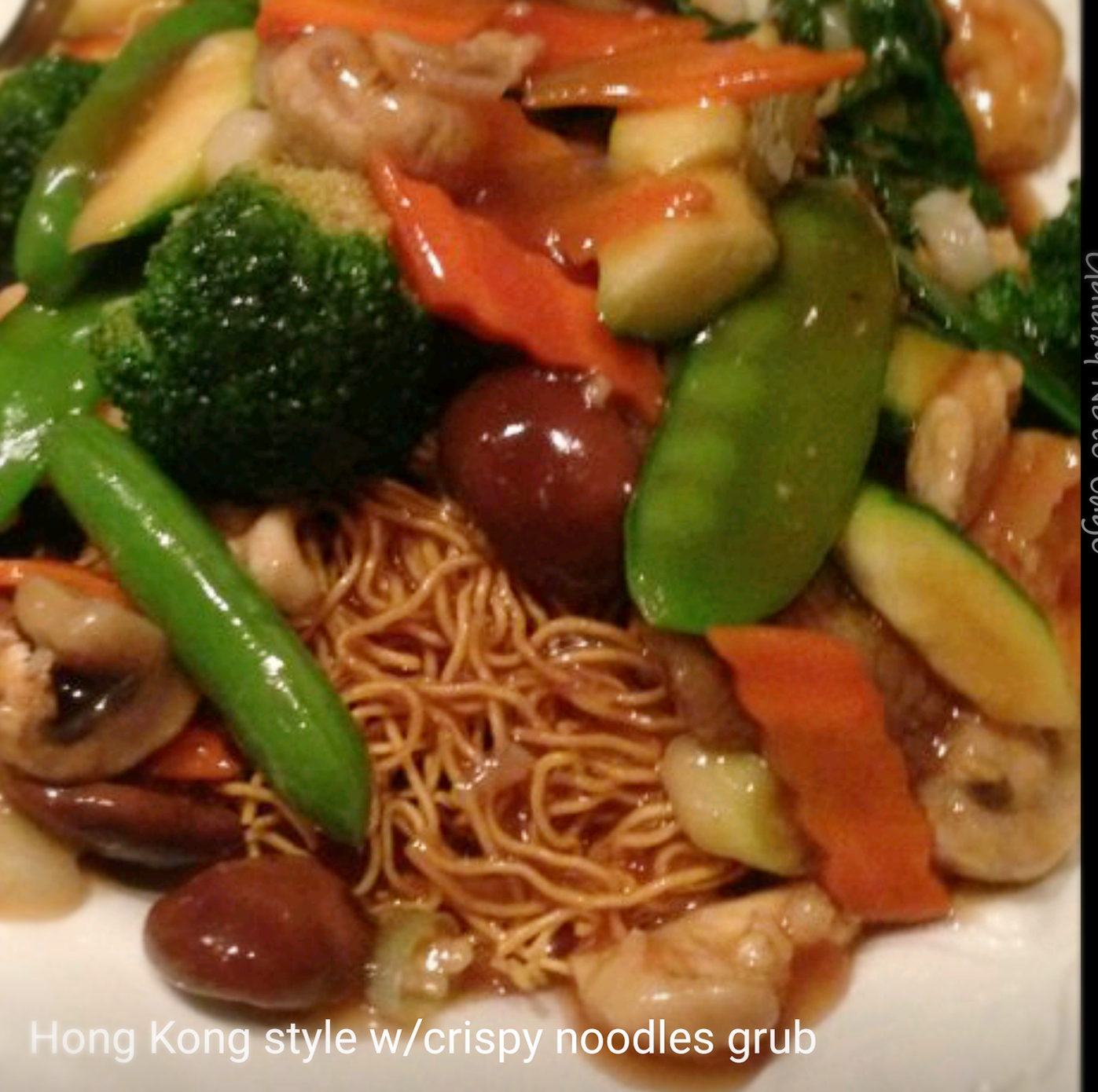 Order Hong Kong Style Crispy Noodle food online from Dragon Pond store, Walnut Creek on bringmethat.com
