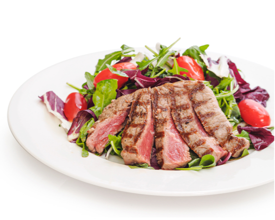 Order Steak Salad food online from The Salad Snob store, Fremont on bringmethat.com