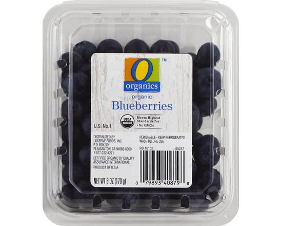 Order O Organics · Blueberries (6 oz) food online from Safeway store, Napa on bringmethat.com