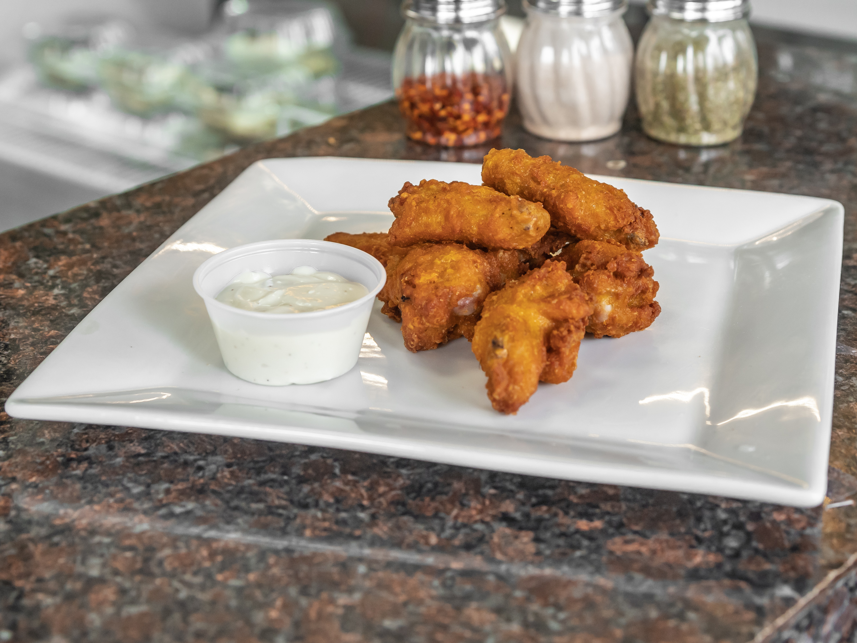 Order 8 Buffalo Wings food online from Rocco Pizza III store, Brooklyn on bringmethat.com