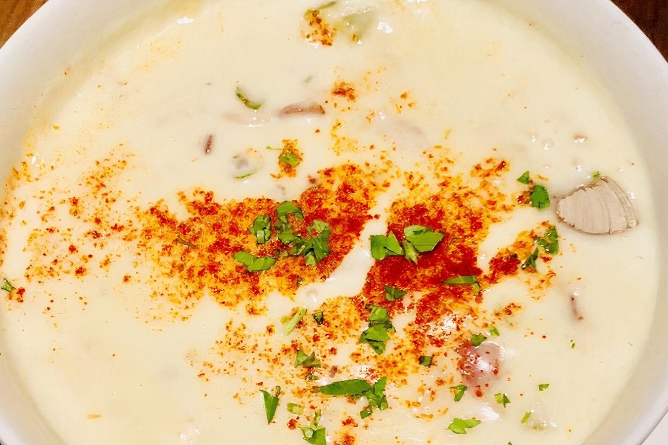 Order Clam Chowder food online from C.O.D Seafood store, Los Angeles on bringmethat.com
