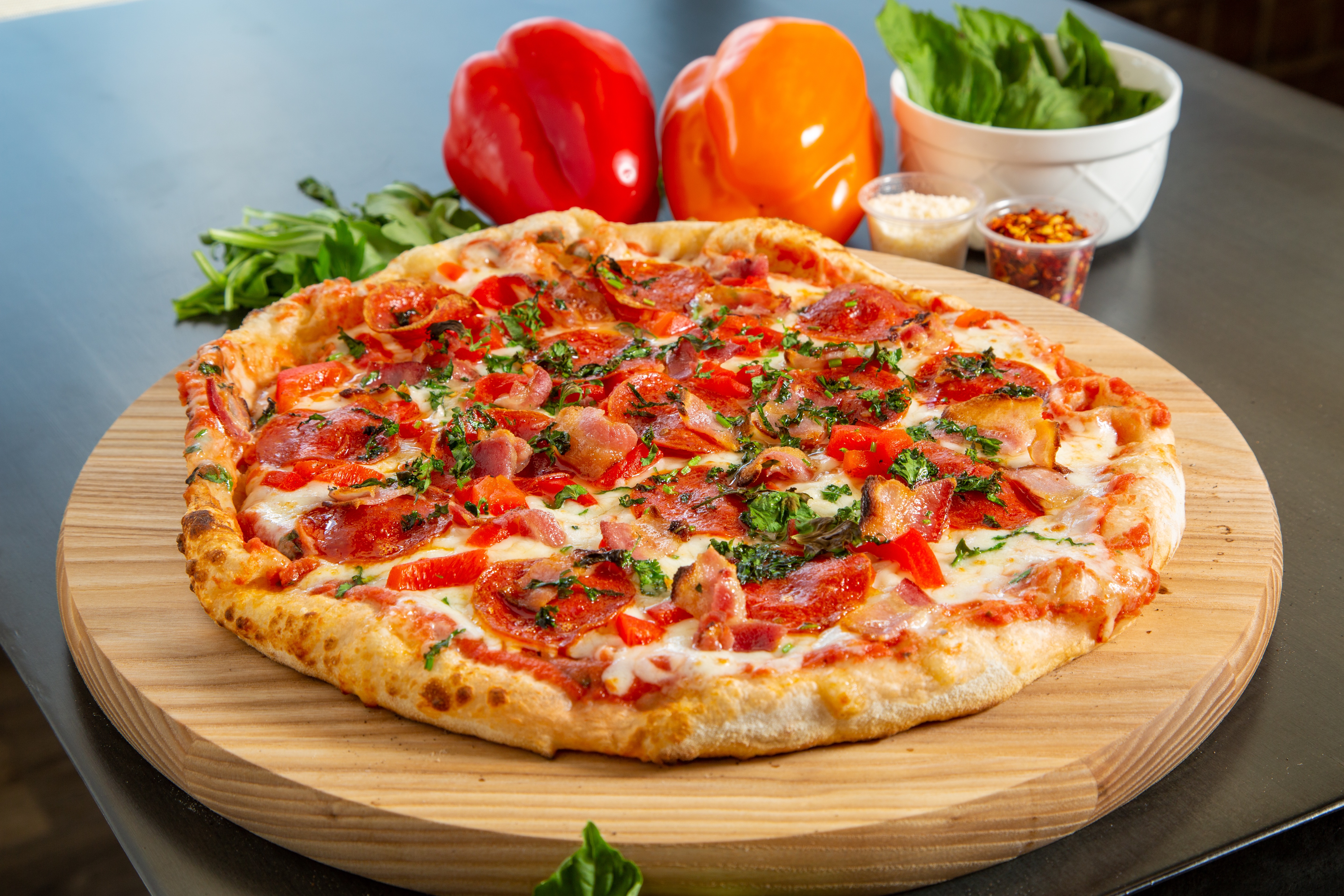 Order Bari Pizza food online from Pizza Exclusive store, Naperville on bringmethat.com