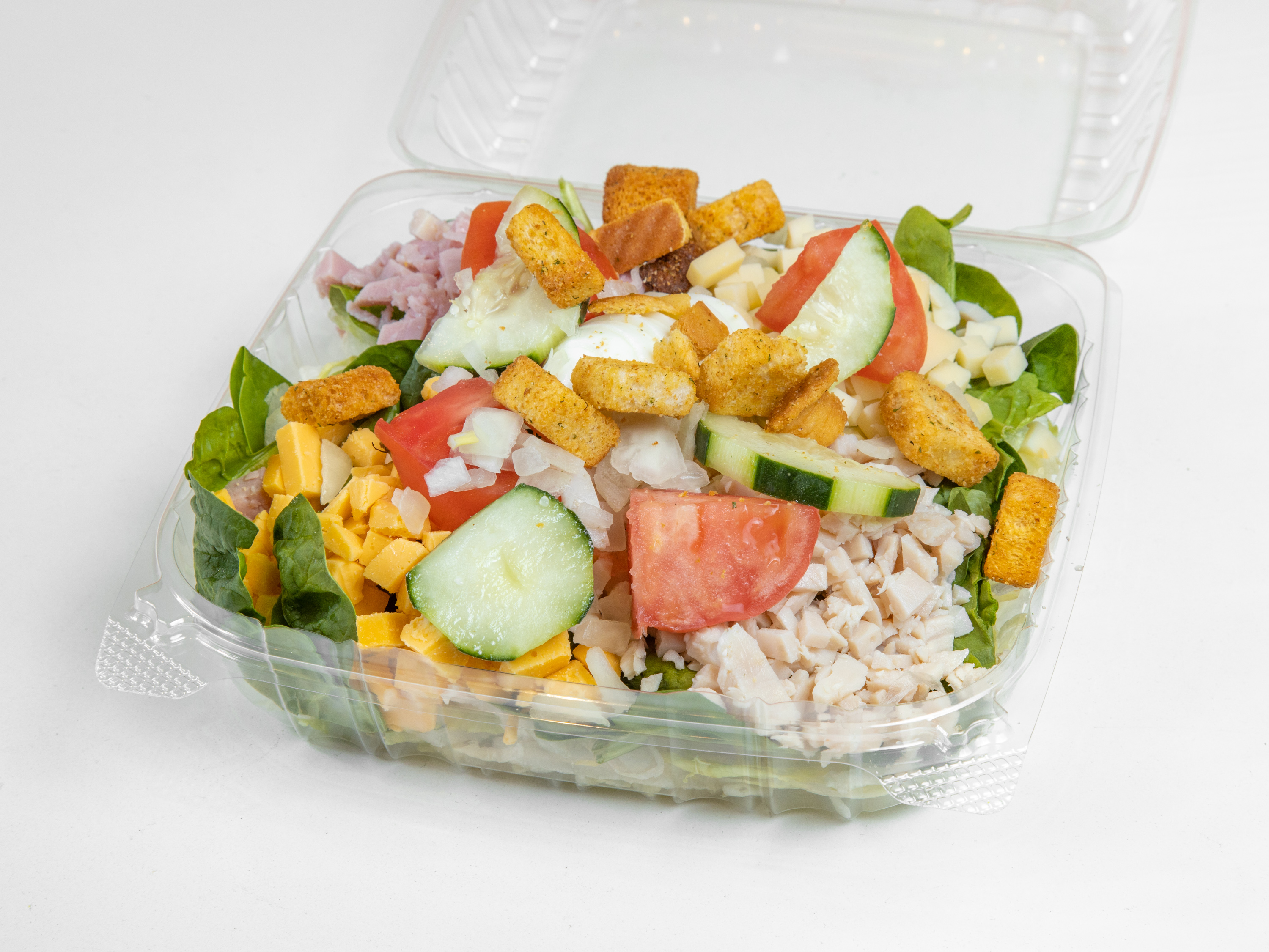 Order Chef's Salad food online from Unbeatable Eatables store, Country Club Hills on bringmethat.com