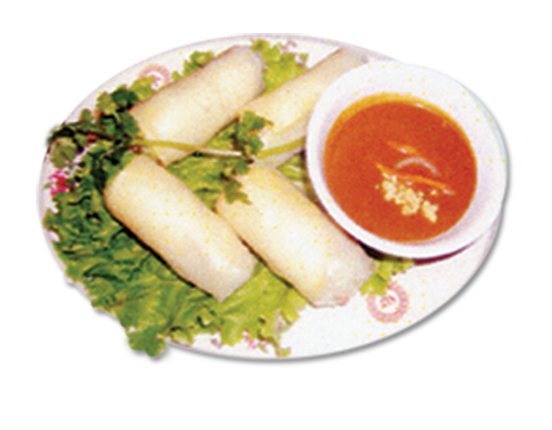 Order 4. Spring Rolls with Vegetarian and Tofu  food online from Pho Long Beach store, Long Beach on bringmethat.com