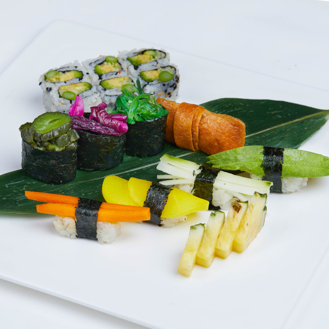 Order Vegetarian Sushi Combo food online from MoCA Woodbury store, Woodbury on bringmethat.com