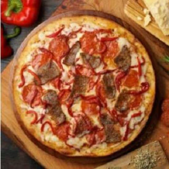Order Italian Works Pizza food online from New York Pizzeria store, Houston on bringmethat.com