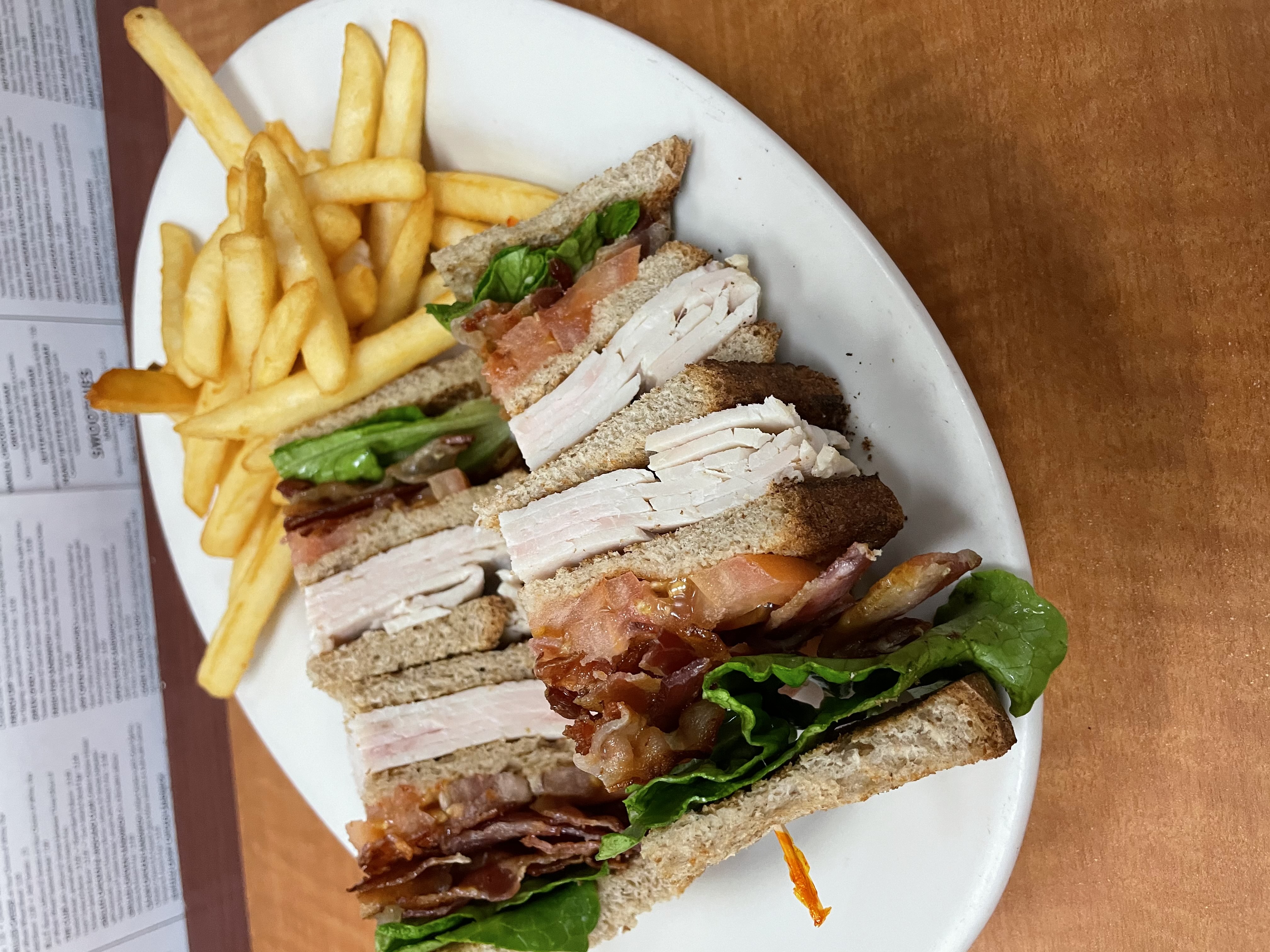 Order The Club Sandwich food online from Nutley Diner store, Nutley on bringmethat.com