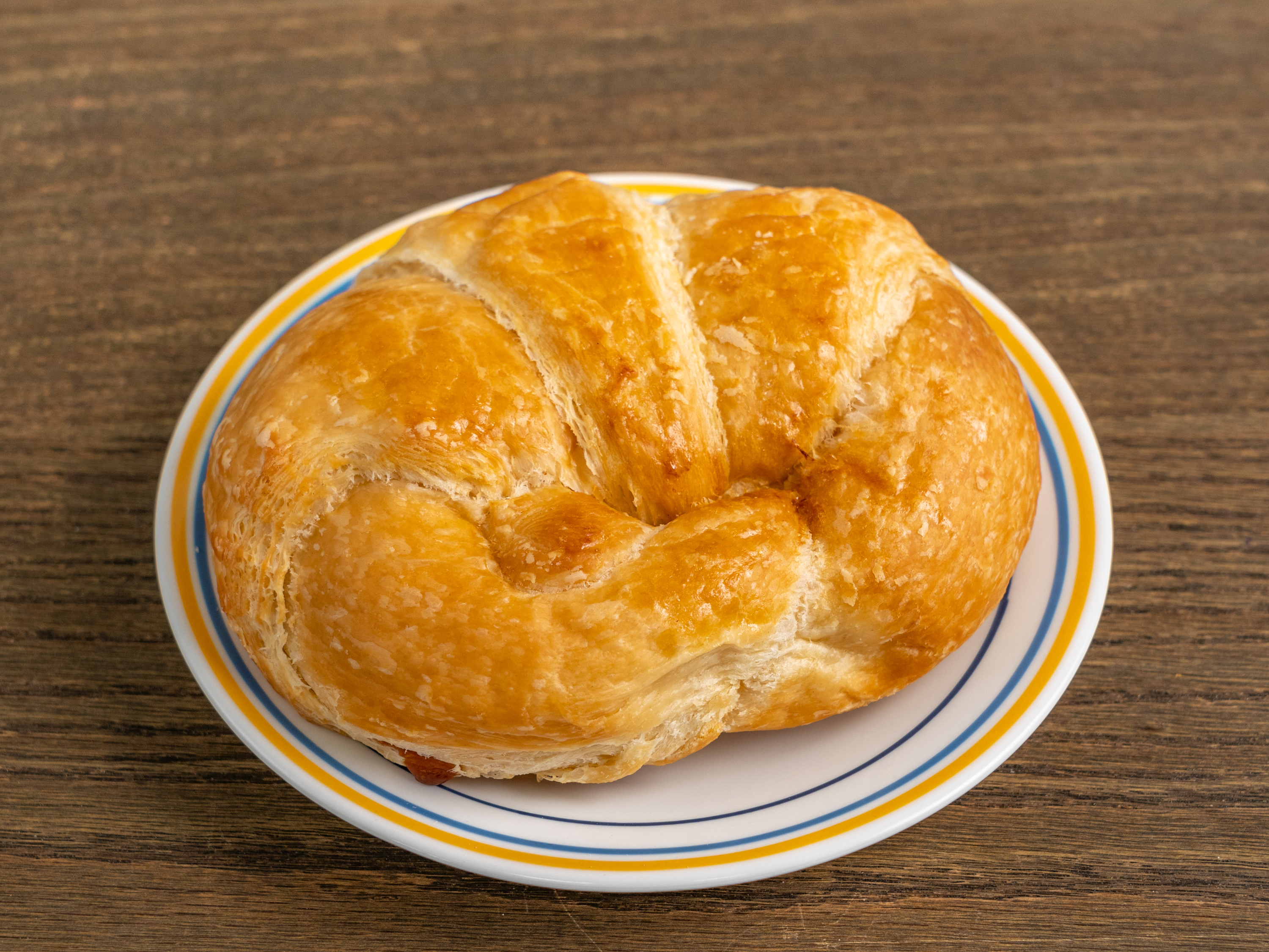 Order Ham and Cheese Croissant food online from Snowflake Donuts store, Boerne on bringmethat.com
