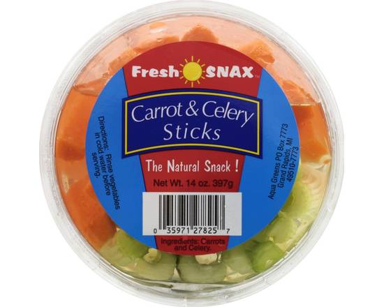 Order Fresh Snax · Carrot & Celery Sticks (14 oz) food online from Jewel-Osco store, Glenview on bringmethat.com