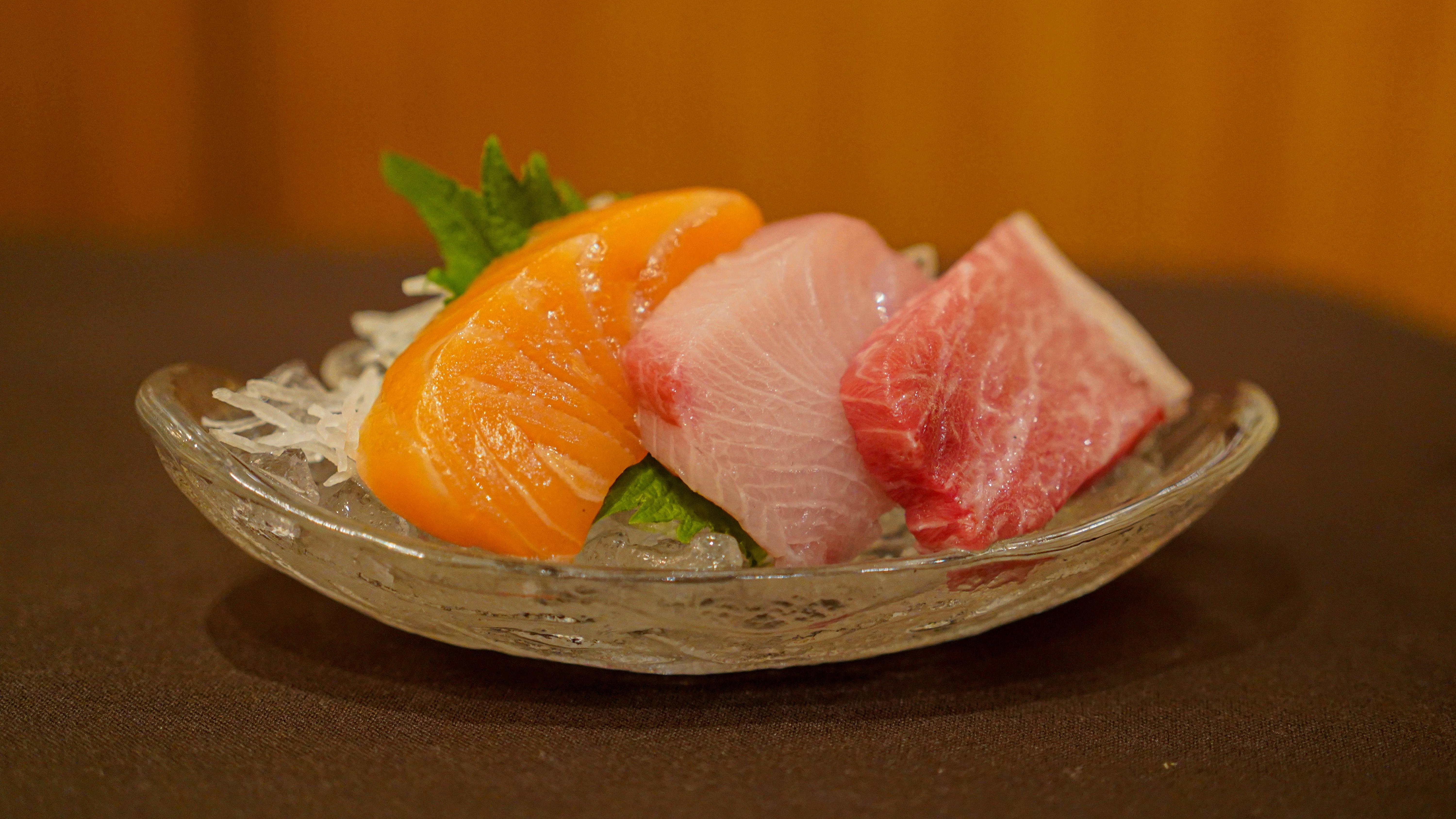 Order Yellowtail Sashimi food online from MoCA Asian Bistro - Queens store, Forest Hills on bringmethat.com