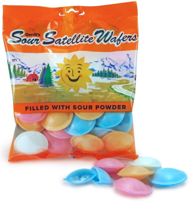 Order Satellite Wafers Sour (Retro Candy) food online from Chocolate Boutique store, Pittsburgh on bringmethat.com