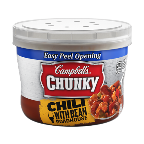 Order Campbell's Chunky Roadhouse Chili with Beans 15.25oz food online from 7-Eleven store, Dallas on bringmethat.com