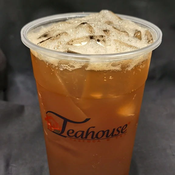 Order Peach Black Tea food online from The Teahouse store, Houston on bringmethat.com