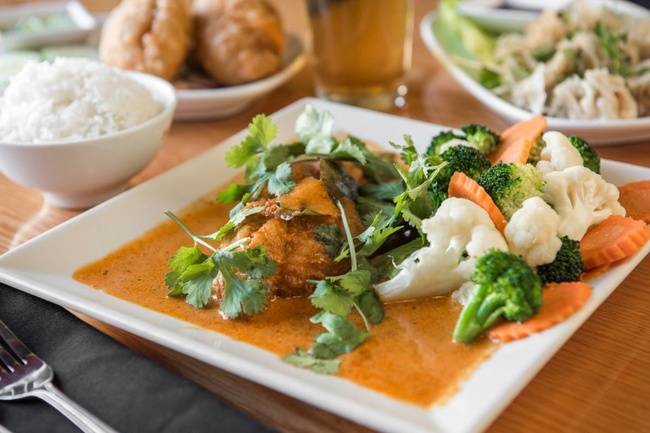 Order sp2 Thai Style Catfish food online from Sawatdee Thai - Washington Ave store, Minneapolis on bringmethat.com
