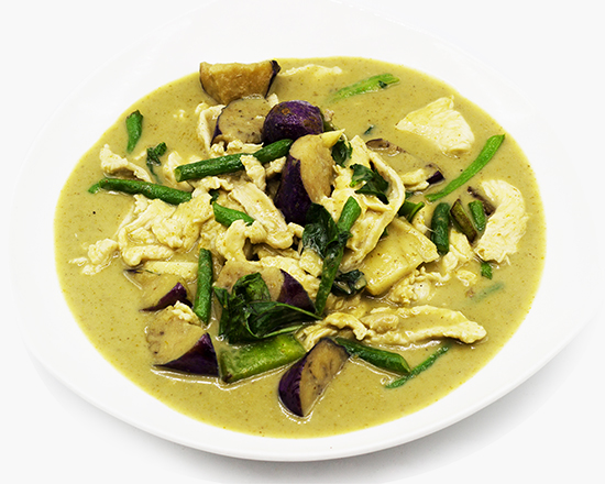Order Green Curry - Dinner food online from Chin-Chin Cafe store, Ashburn on bringmethat.com