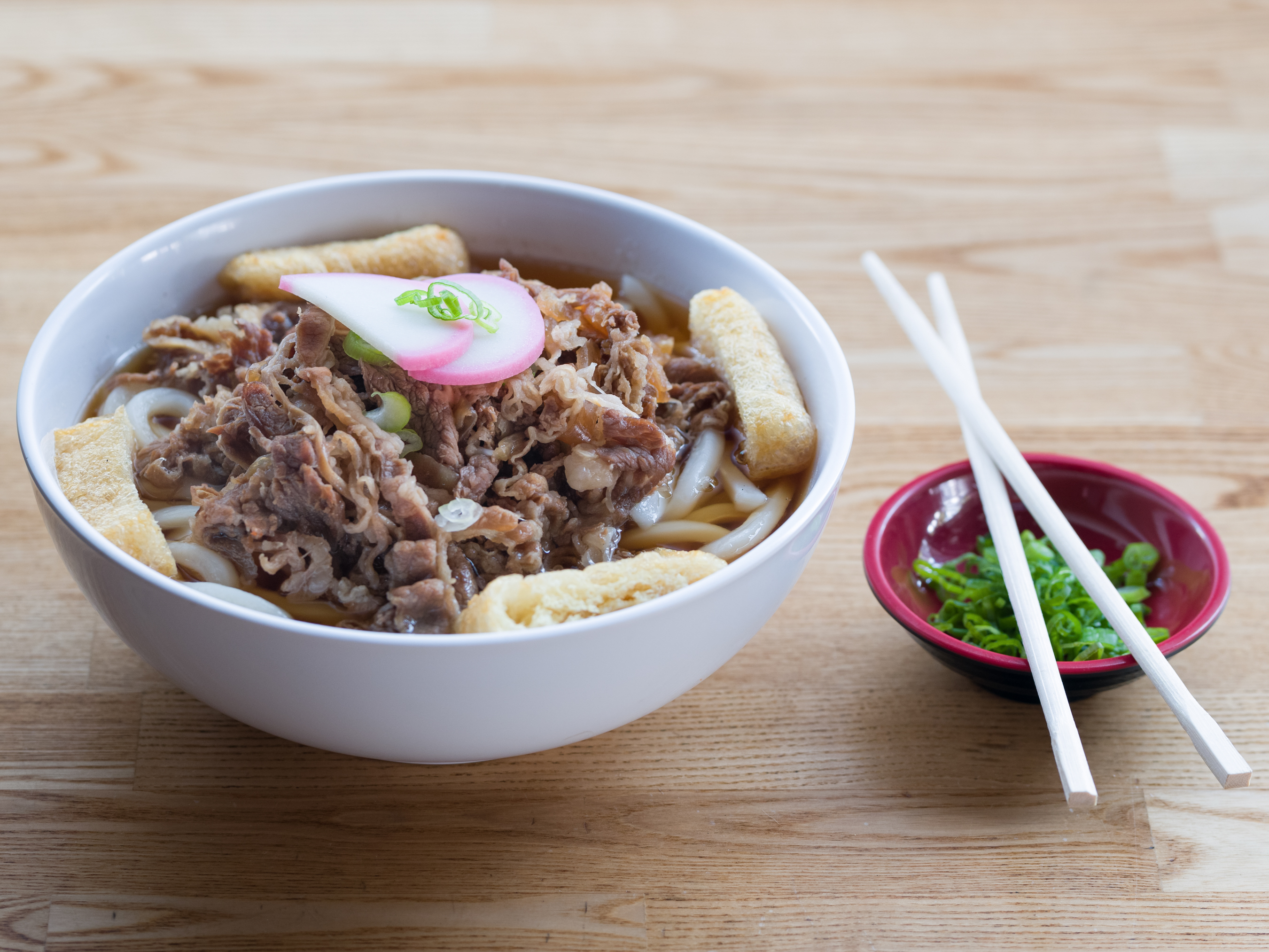 Order Sukiyaki Beef Udon Soup food online from Roll Call store, Los Angeles on bringmethat.com