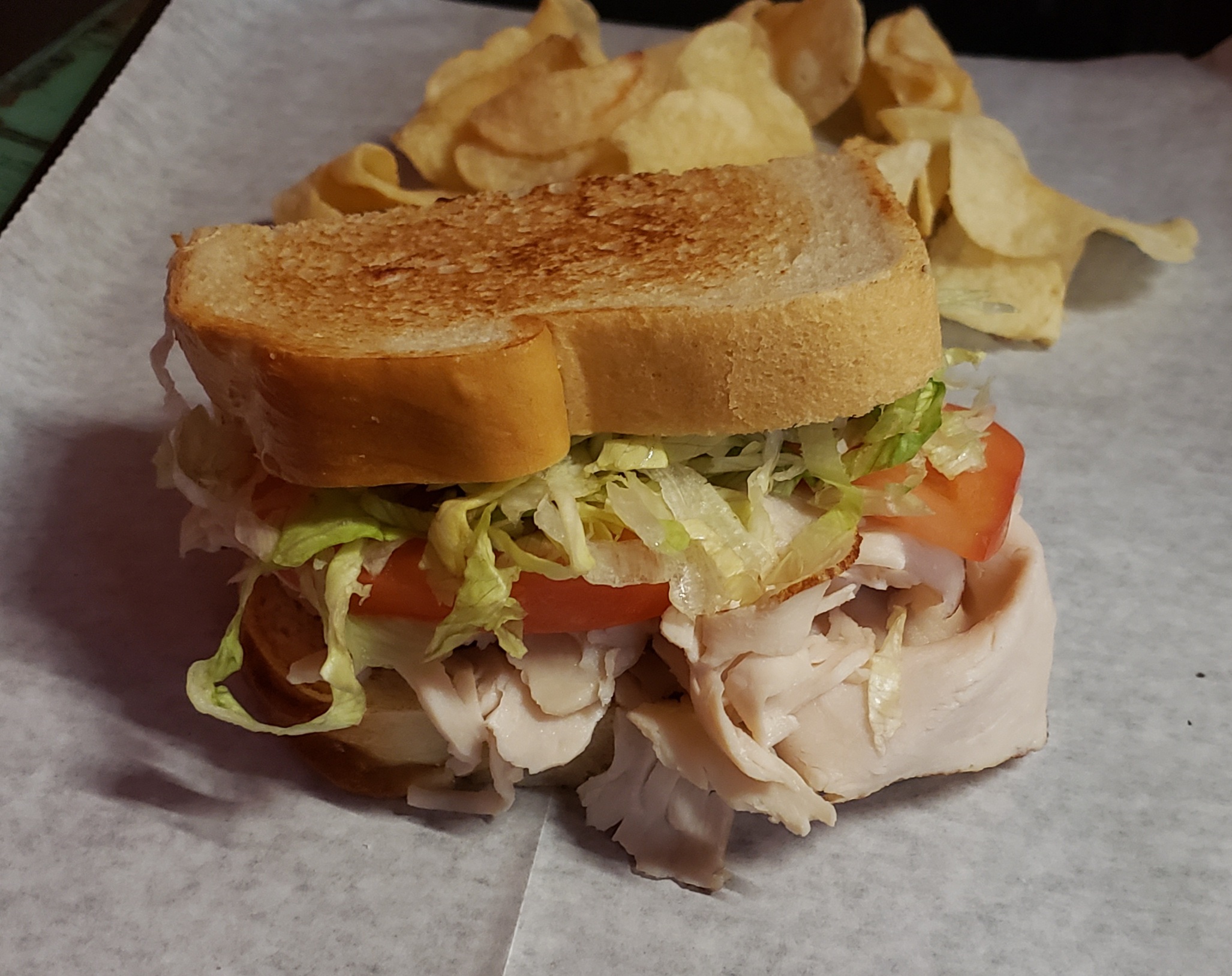 Order Smoked Turkey Sandwich food online from Bison Witches Bar & Deli store, Norman on bringmethat.com