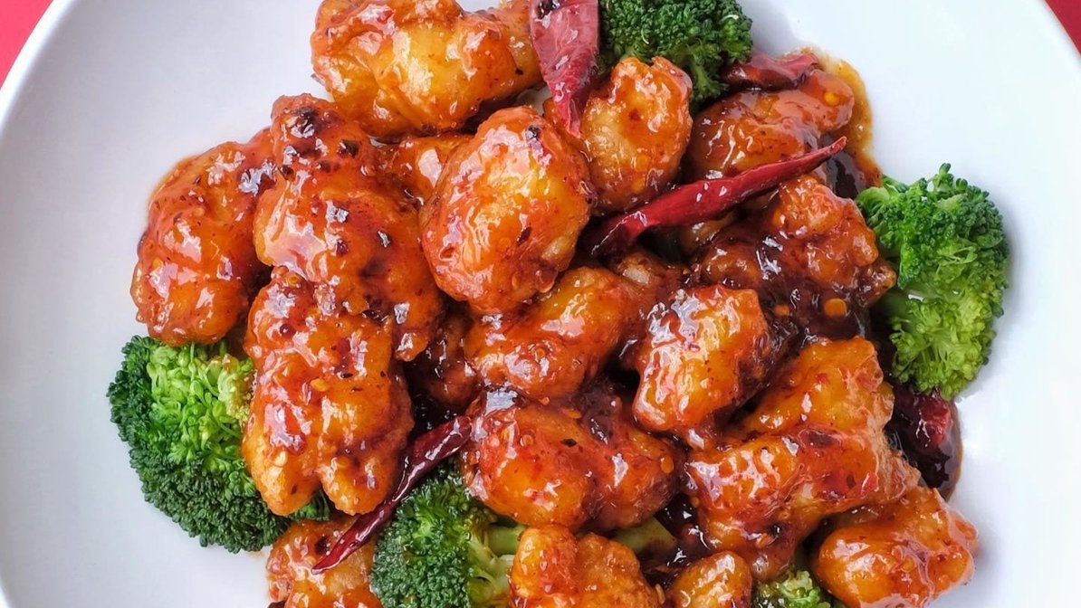 Order A5. General Tso's Chicken food online from New China Express store, Newport News on bringmethat.com