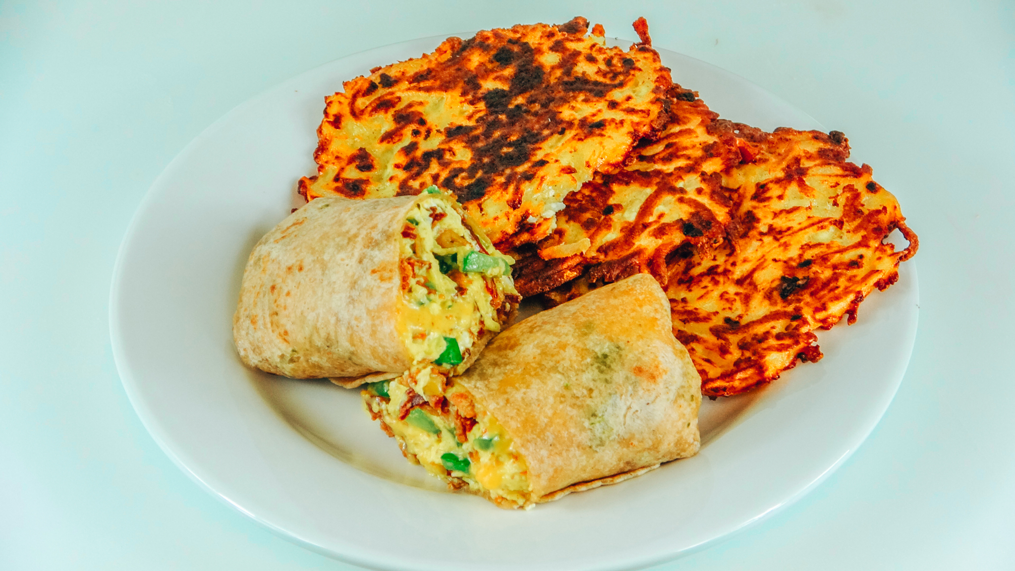 Order Breakfast Burrito food online from Chipy Cafe store, Lincolnshire on bringmethat.com