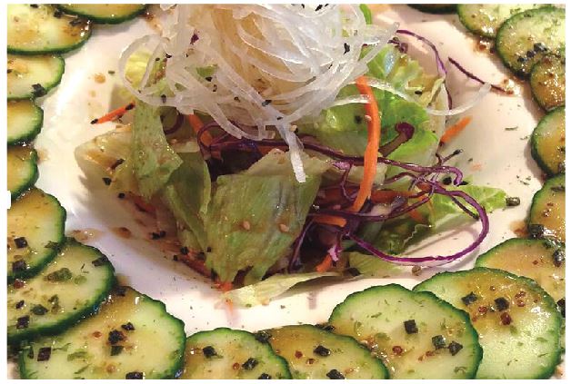 Order Cucumber Salad food online from Khanya Ramen & Sushi store, Chula Vista on bringmethat.com