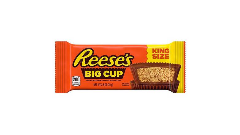 Order Reese's, Big Cup King Size Peanut Butter Cups, 2.8 Oz food online from Exxon Constant Friendship store, Abingdon on bringmethat.com