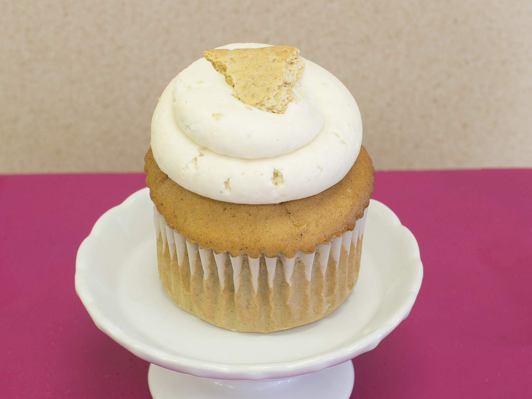 Order Sweet Potato Cupcake-Cream Cheese Icing food online from Livay Sweet Shop store, Plainfield on bringmethat.com