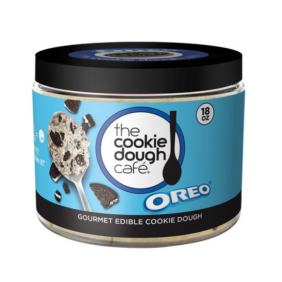 Order Oreo - 18 Oz Jar food online from The Cookie Dough Cafe store, Portland on bringmethat.com